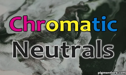 Swirls of black and white paint mixing greys on canvas.